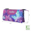 Picture of TOTTO TABLERO GLITTER STAR BUTTERFLY PENCIL CASE